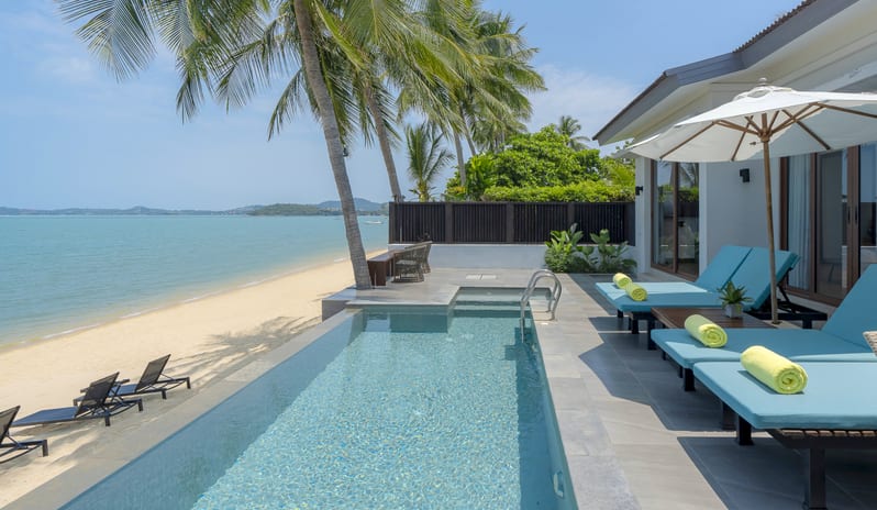 Two Bedroom Beachfront Pool Villa 6